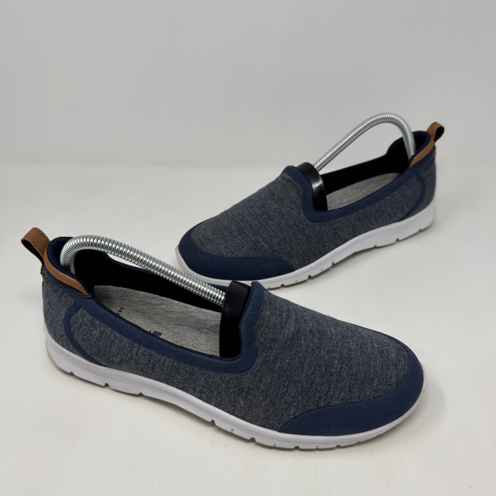 Clarks Cloudsteppers Step Allena Lo Slip-on Loafers Blue Women's Size 9.5